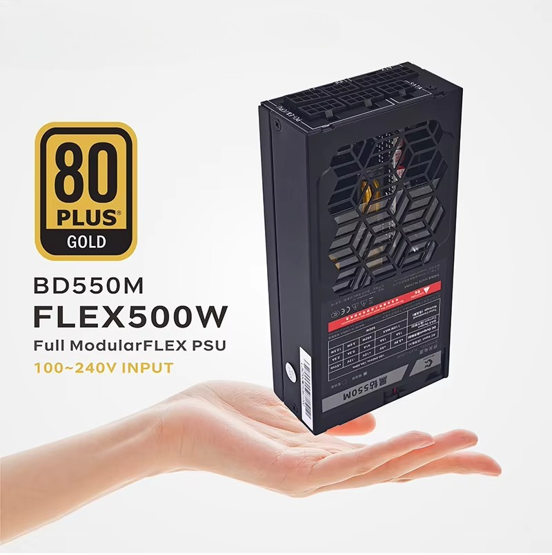 Flex Atx Power Supply 600W 1U - Fonte de alimentação modular Flex 500/600W