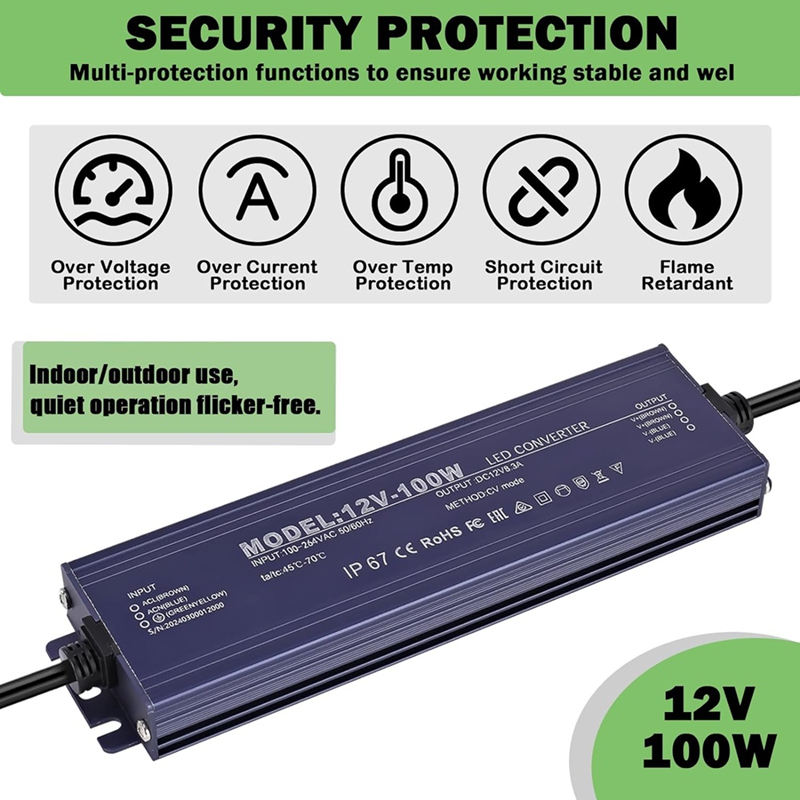 ● Driver LED 12V, IP67, à prov - Power Supply 12V avaliação e preço