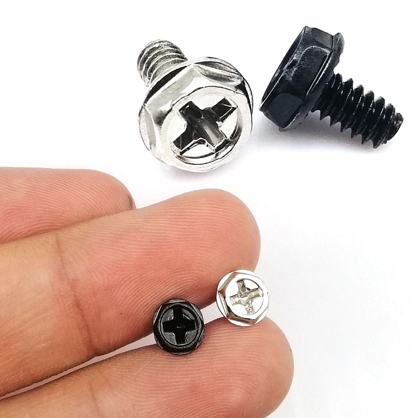 100 unidades preto prata 6 # - - Psu Computer avaliação e preço