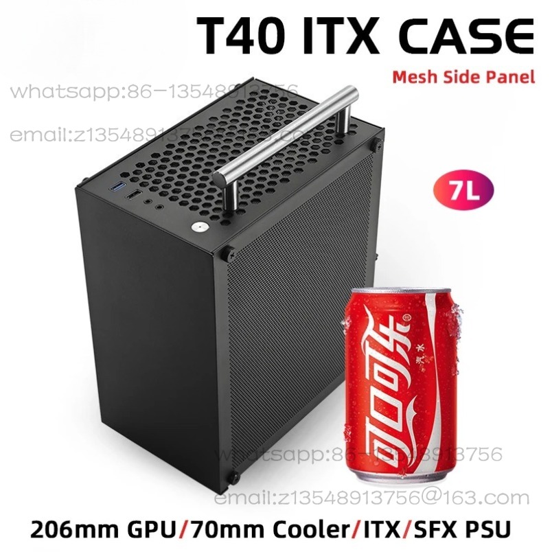 Gabinete T40 Mini ITX Preto 7L - Psu Computer avaliação e preço