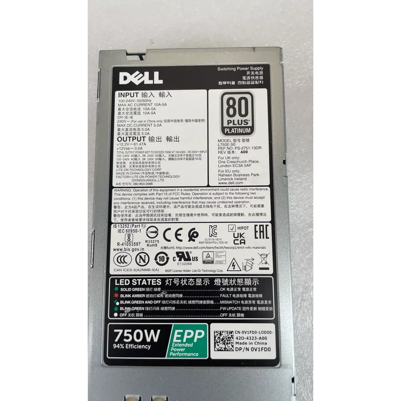 Fonte de Alimentação Padrão Ve - Power Supply 750W avaliação e preço
