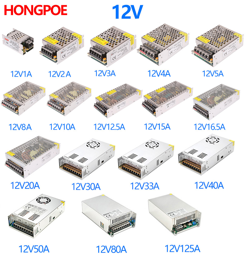Fonte de alimentação 12V 1A 2A - Smps Power Supply avaliação e preço