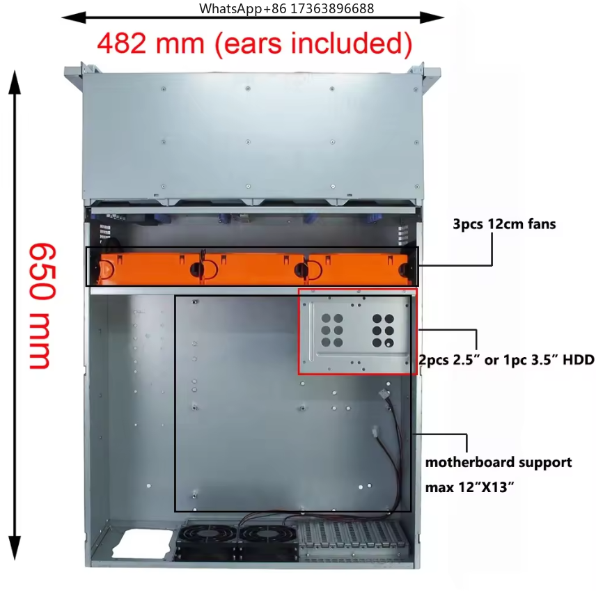 Gabinete de Servidor Rackmount - Server Power Supply avaliação e preço